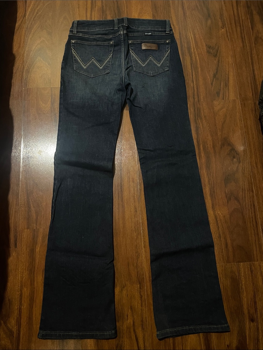 Wrangler Women's Boot Cut Jeans in Dark Wash - Picture 4 of 7